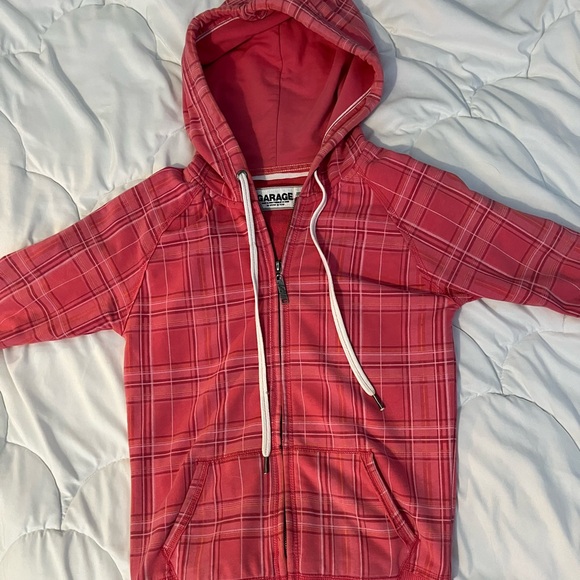 Garage Pink Vintage Hoodie - Picture 3 of 9